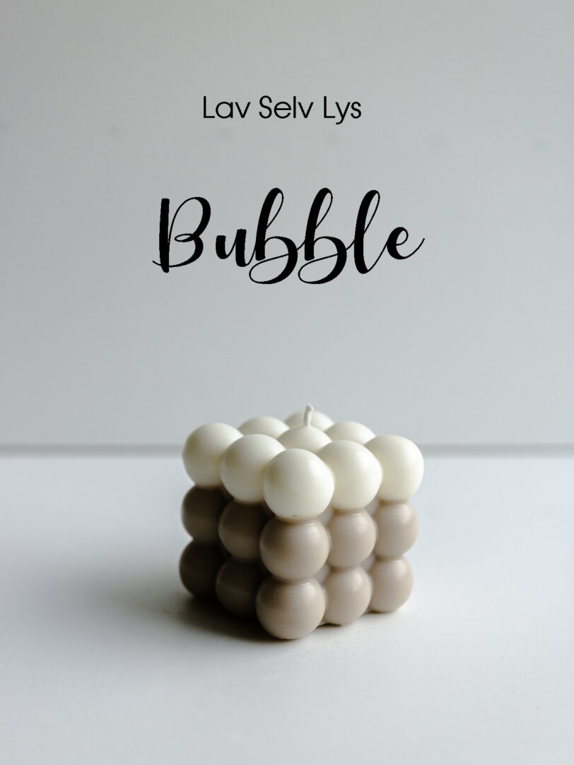 Startsæt til lysstøbning - DIY Lys - Bubble