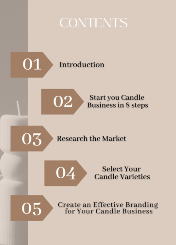 ebook - how to make a candle business