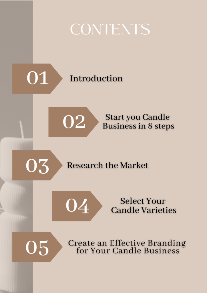 ebook - how to make a candle business