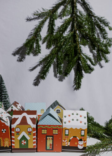 Adventskalender med stearinlys - adventskalender med 12 duftlys i forskellige dufte