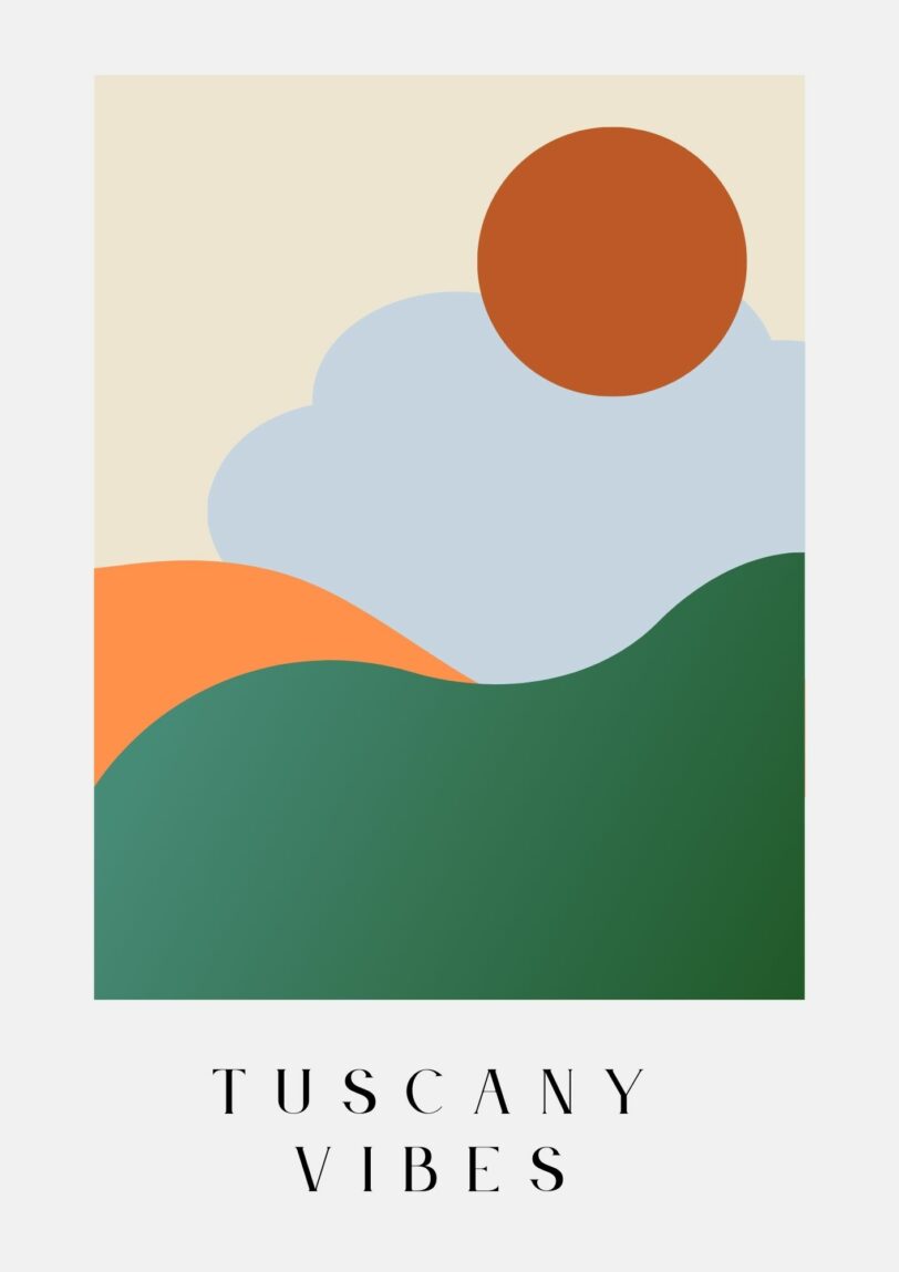 Tuscany Vibes Plakat