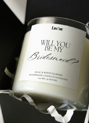 Gaveæske "Will You Be My Bridesman?"