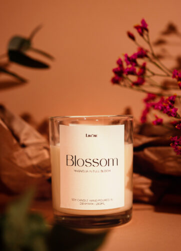 Blossom – Duftlys med magnolia i fuldt flor