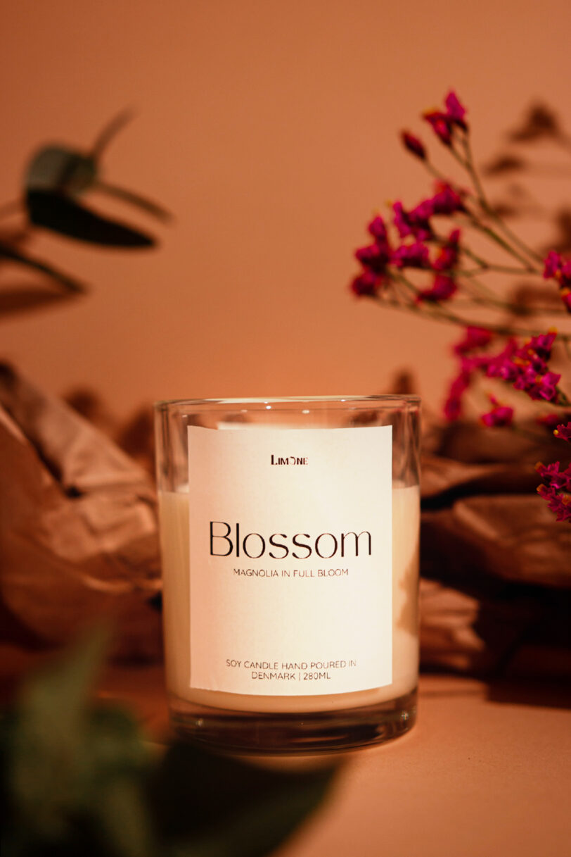 Blossom – Duftlys med magnolia i fuldt flor