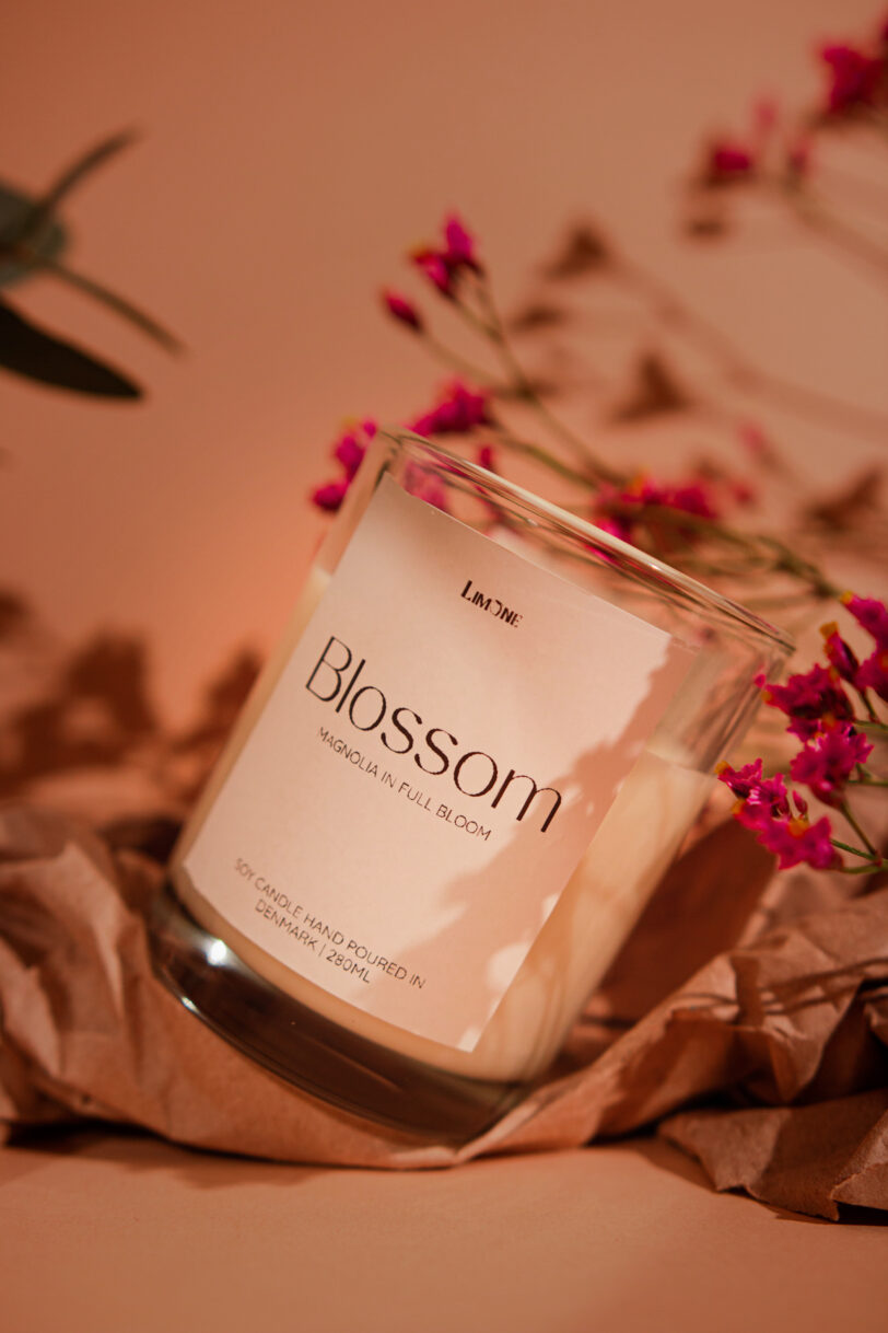 Blossom – Duftlys med magnolia i fuldt flor