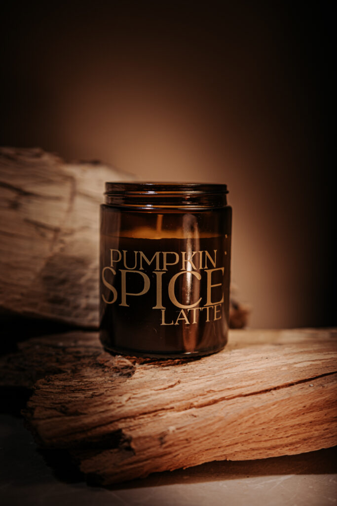 pumpki spice latte sojalys, pumpkin spice latte stearinlys