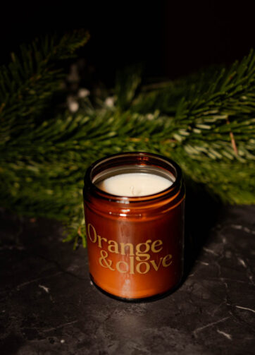 orange and cloves candles, orange og cloves duftlys, appelsiner og nellike duftlys, unikke duftlys til hjemme