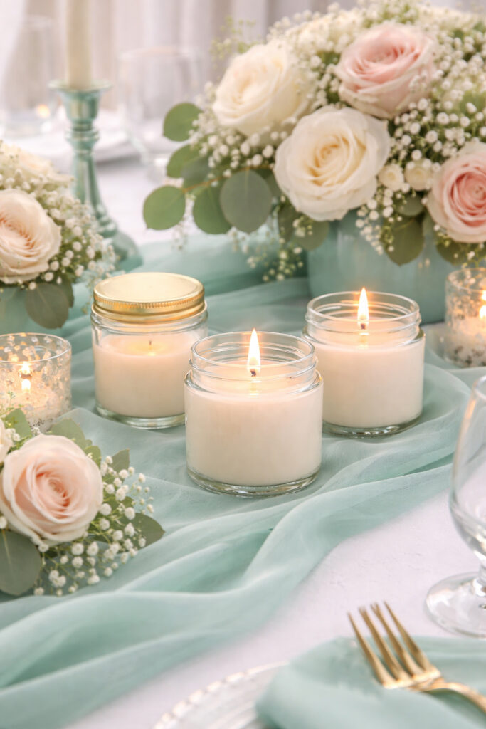 Bryllupslys – personlige sojalys til jeres store dag