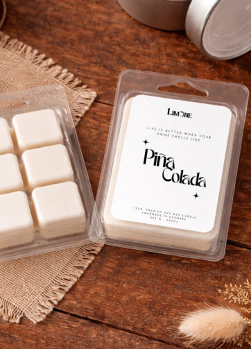 Duftblok – Piña Colada | Duftvoks af soya Frisk og tropisk duftvoks med noter af ananas og kokos.