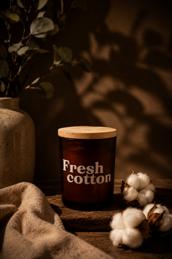 Duftlys – Fresh Cotton Lavet i Danmark Duftlys – Fresh Cotton Lavet i Danmark