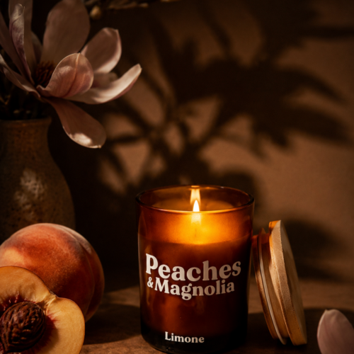 Duftlys – Peony & Magnolia – Limited edition Lavet i Danmark