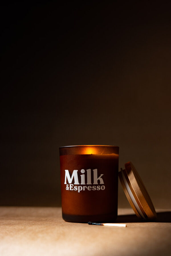 Duftlys – Milk & Espresso | Lavet i Danmark