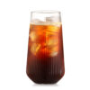 drikkeglas, rillede glas, latte glas, ripple long glas, riflede glas2 iskaffe glas, høje drikkeglas, ribbet glas, smoothieglas, moderne glas