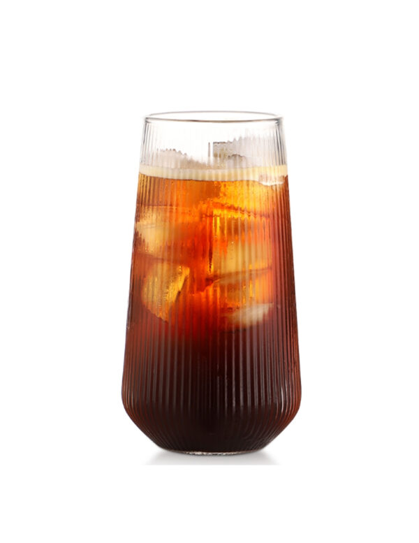 drikkeglas, rillede glas, latte glas, ripple long glas, riflede glas2 iskaffe glas, høje drikkeglas, ribbet glas, smoothieglas, moderne glas