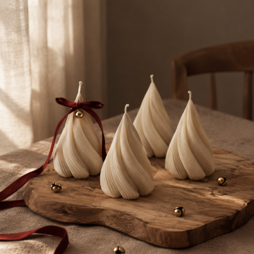 Abstrakt juletræslys | Limone Candles