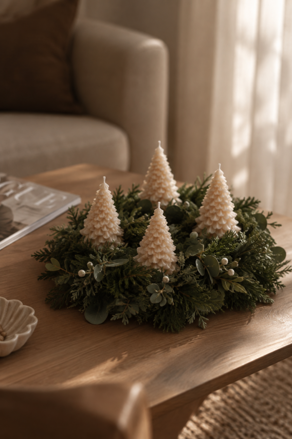 lys til adventskrans julelys til adventskrans adventsdekoration juledekoration julelys sojavoks lys dekorationslys jul