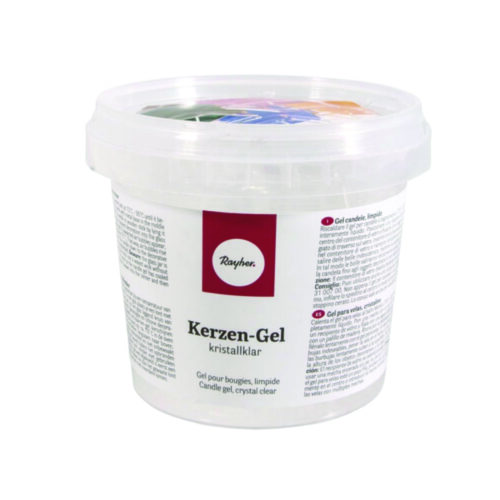 gel stearinlys voks Gelvoks 750 g – Krystalklar gel til stearinlys