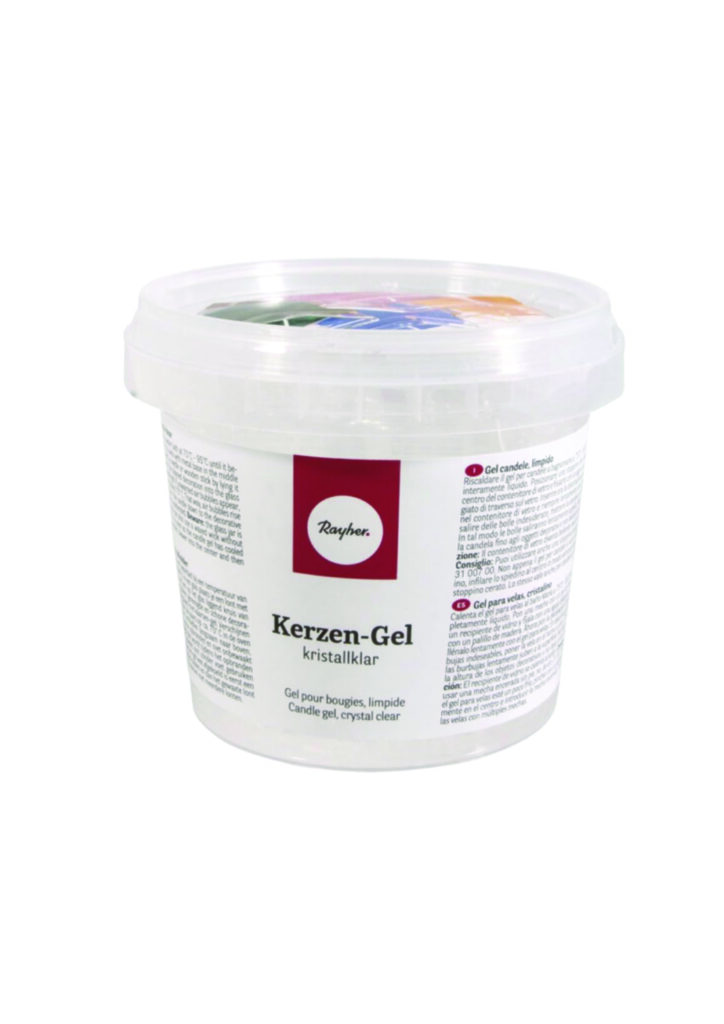 Gelvoks 750 g – Krystalklar gel til stearinlys